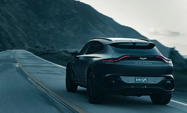 2023 Aston Martin DBX with Dogs Rancho Mirage CA