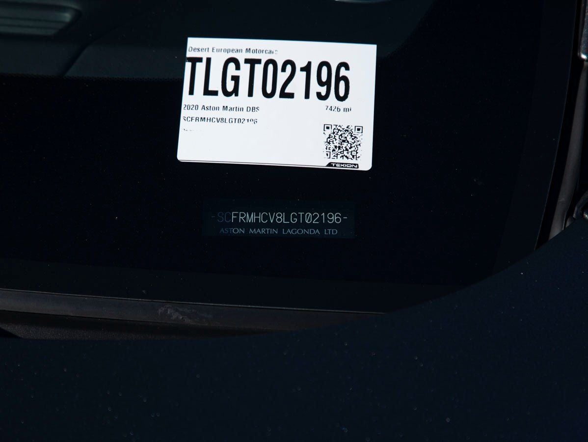 2020 Aston Martin DBS Superleggera