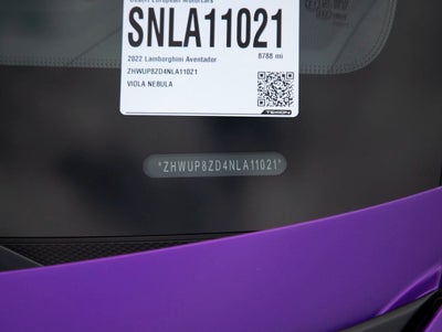 2022 Lamborghini Aventador LP 780-4 Ultimae