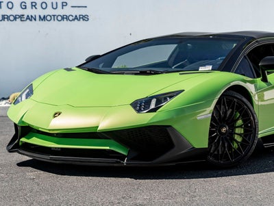 2017 Lamborghini Aventador SV LP750-4 SuperVeloce