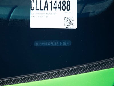 2020 Lamborghini Huracan EVO Base