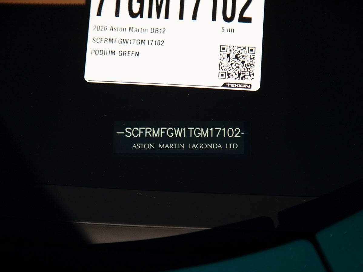 2026 Aston Martin DB12 Volante