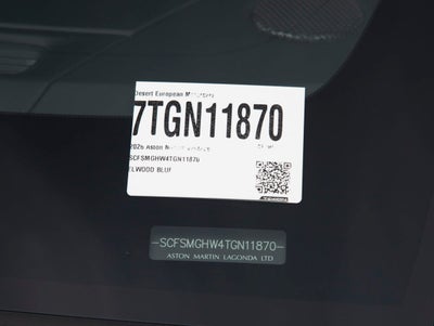 2026 Aston Martin Vantage Base