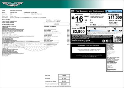 2026 Aston Martin Vantage S Roadster