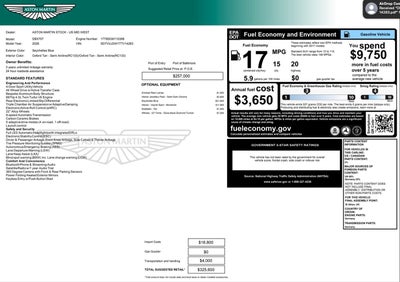 2026 Aston Martin DBX 707