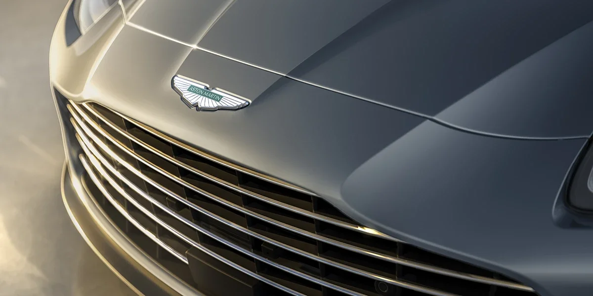 Rear three-quarter view of the Aston Martin Vanquish 25th Anniversary Edition.