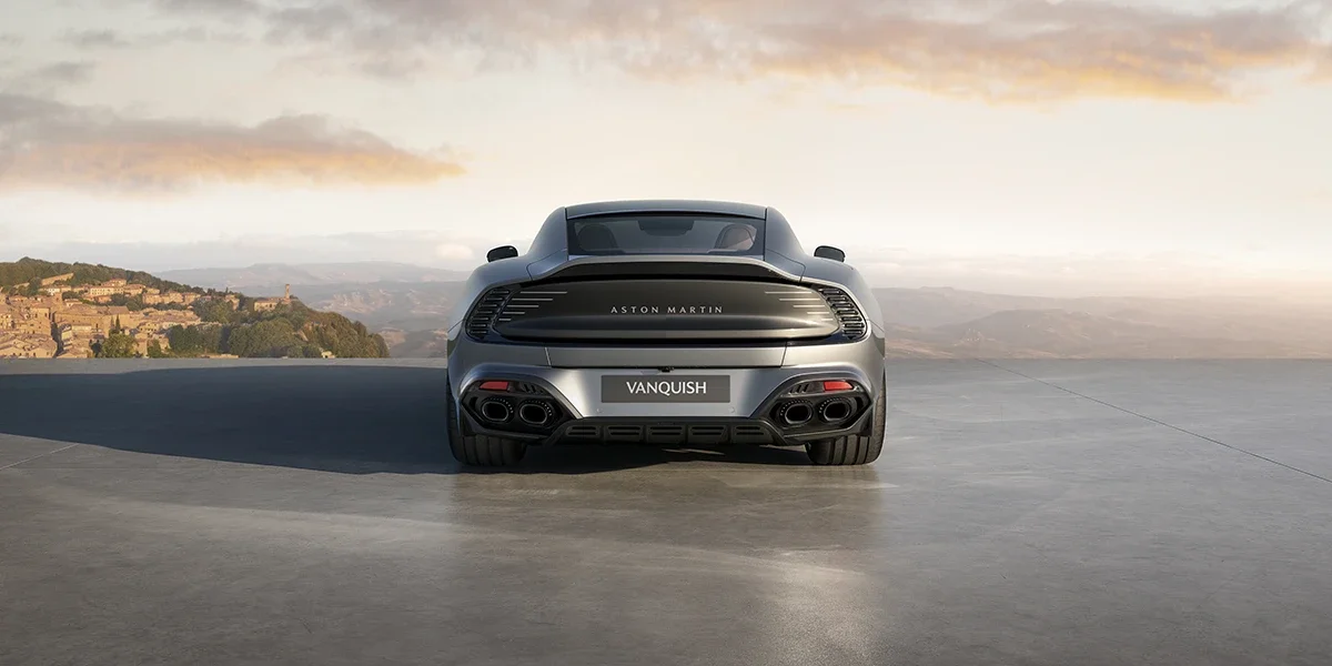 Q by Aston Martin bespoke craftsmanship on the Vanquish 25th Anniversary Edition.