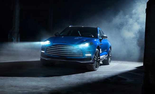 Aston Martin DBX Back View in Rancho Mirage CA