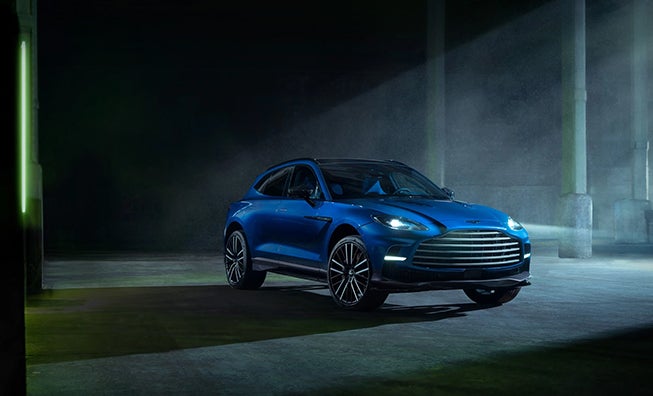 Aston Martin DBX with Dogs Rancho Mirage CA