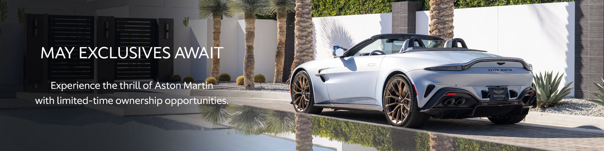 May Specials for Aston Martin