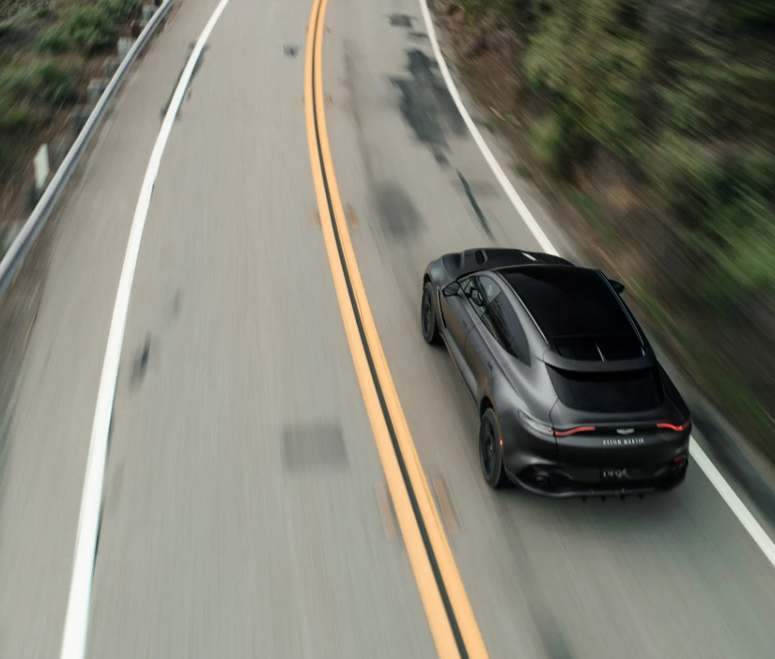 Aston Martin DBX Back View in Rancho Mirage CA