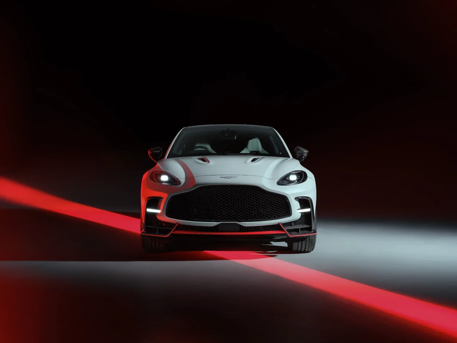 Aston Martin DBX S studio front view at Aston Martin Rancho Mirage
